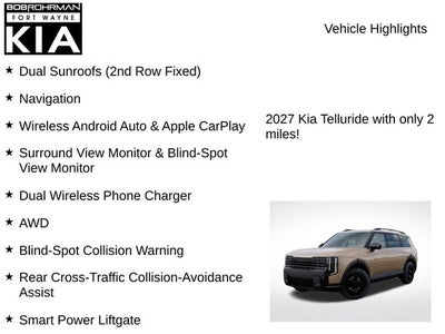 2027 Kia Telluride Hybrid X-Line SX