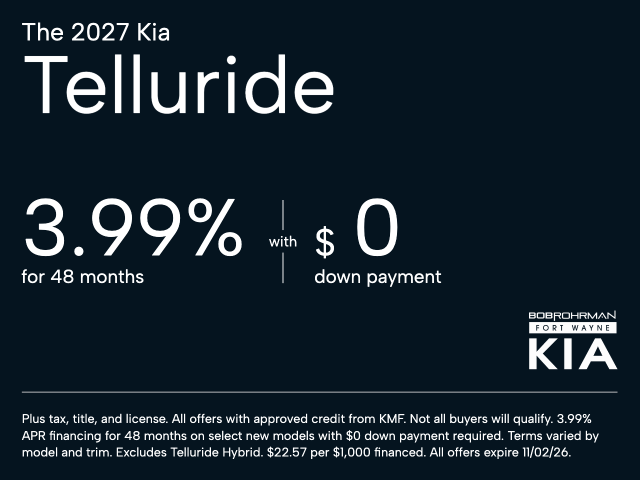 2027 Kia Telluride S