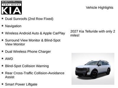 2027 Kia Telluride Hybrid X-Line SX Prestige
