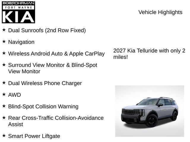 2027 Kia Telluride Hybrid X-Line SX Prestige