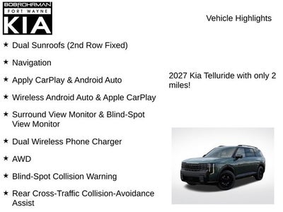 2027 Kia Telluride Hybrid X-Line SX Prestige
