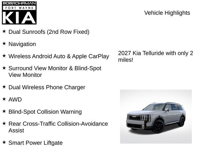 2027 Kia Telluride Hybrid SX Prestige