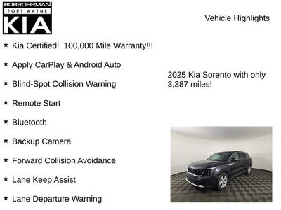 2025 Kia Sorento LX