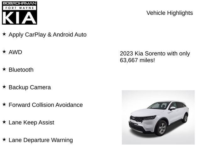 2023 Kia Sorento LX