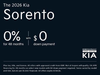 2026 Kia Sorento EX