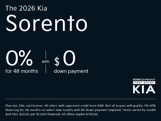 2026 Kia Sorento X-Line EX