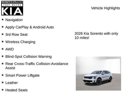 2026 Kia Sorento EX