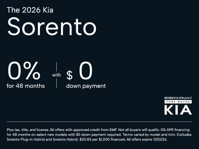 2026 Kia Sorento EX