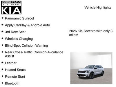 2026 Kia Sorento S