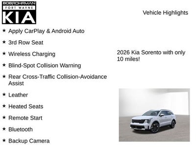 2026 Kia Sorento S