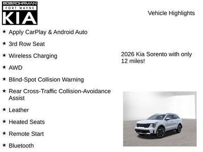 2026 Kia Sorento S