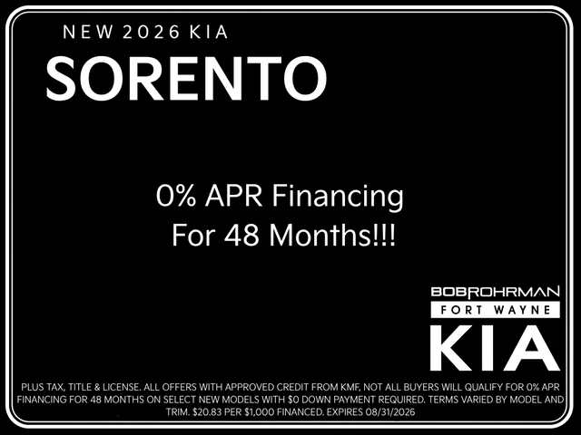 2026 Kia Sorento S