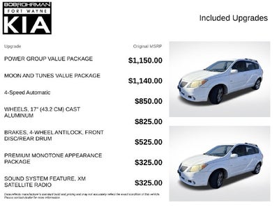 2005 Pontiac Vibe Base