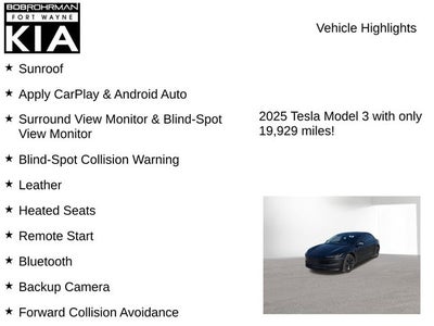 2025 Tesla Model 3 Long Range