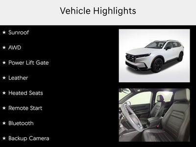 2024 Honda CR-V Hybrid Sport-L