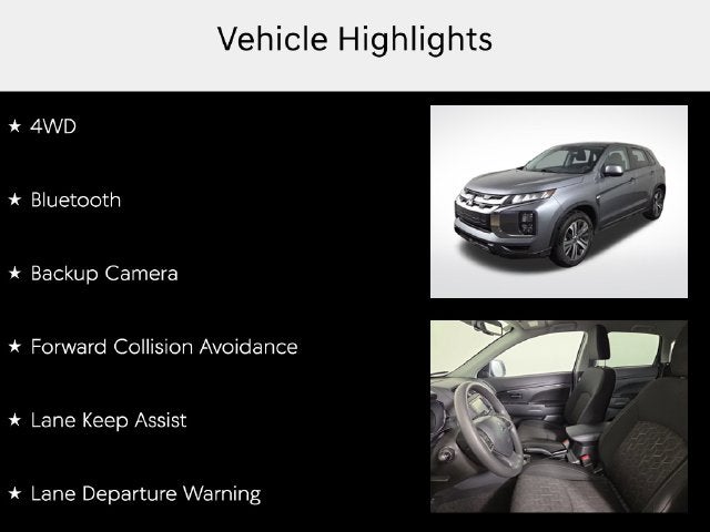 2025 Mitsubishi Outlander Sport S