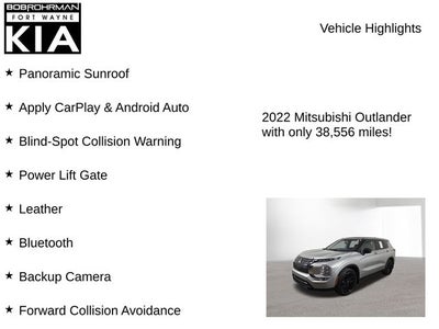 2022 Mitsubishi Outlander SE