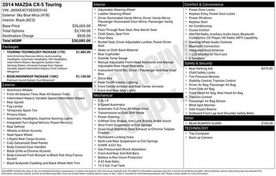 2014 Mazda Mazda CX-5 Touring