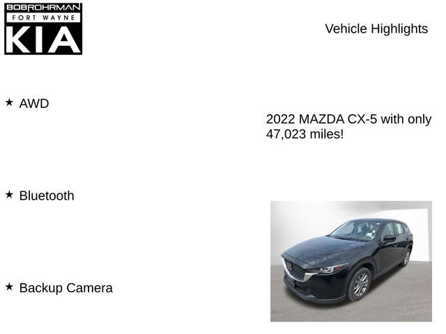 2022 Mazda Mazda CX-5 2.5 S