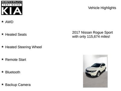 2017 Nissan Rogue Sport SV