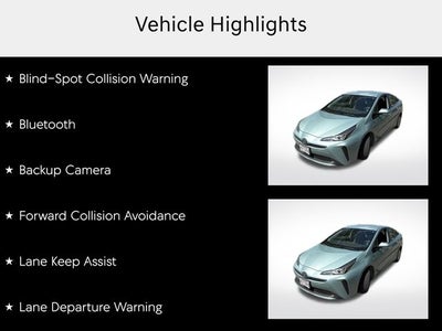 2019 Toyota Prius LE