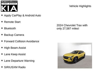 2024 Chevrolet Trax 1RS