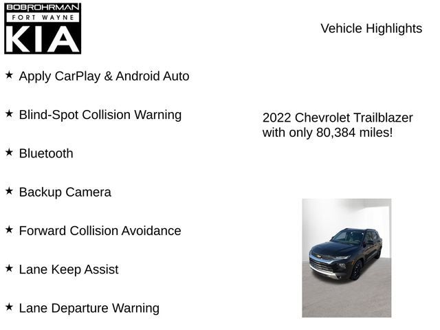 2022 Chevrolet TrailBlazer LT