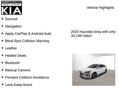 2020 Hyundai Ioniq Electric Limited