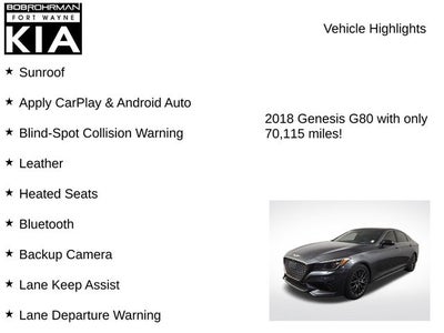 2018 Genesis G80 3.3T Sport