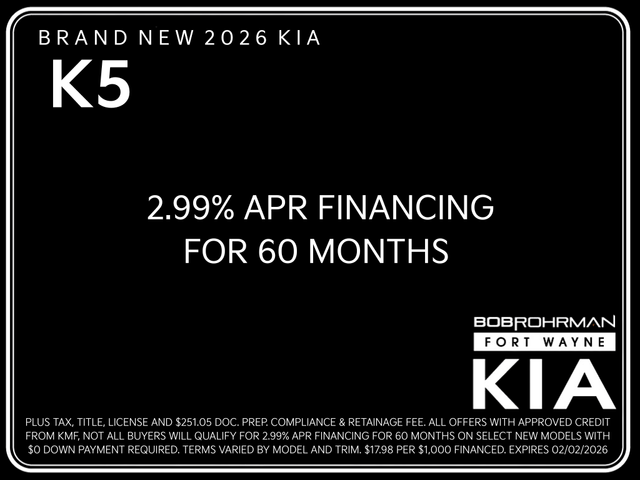 2026 Kia K5 EX