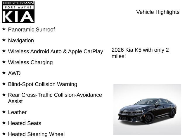 2026 Kia K5 GT-Line