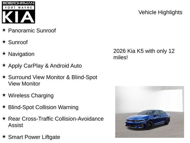 2026 Kia K5 GT-Line