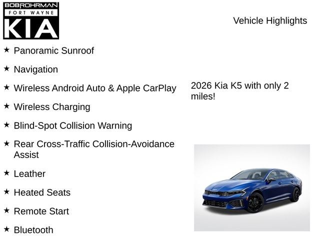 2026 Kia K5 GT-Line