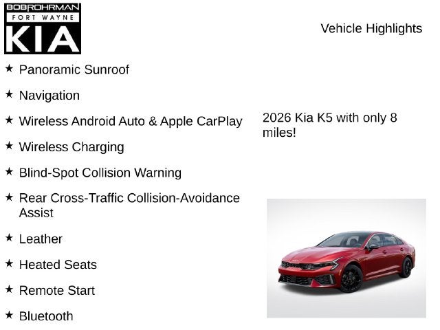 2026 Kia K5 GT-Line