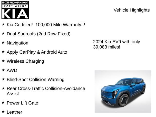 2024 Kia EV9 Wind