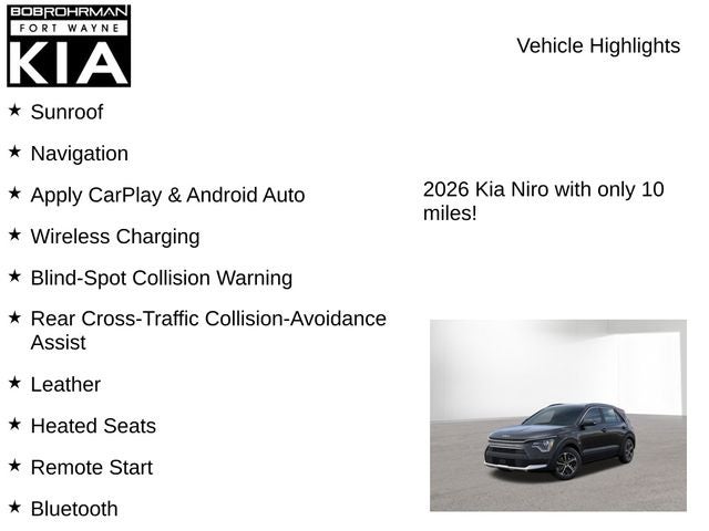 2026 Kia Niro EX