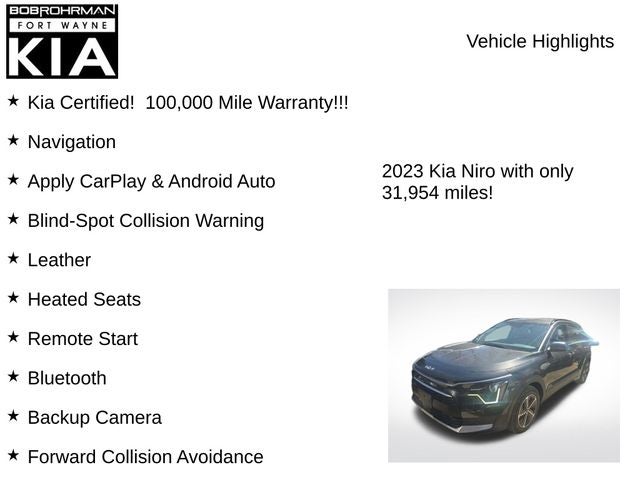 2023 Kia Niro EX