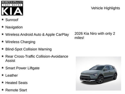 2026 Kia Niro EX