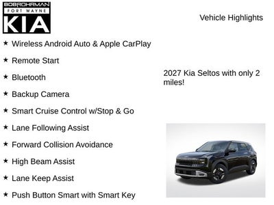 2027 Kia Seltos LX