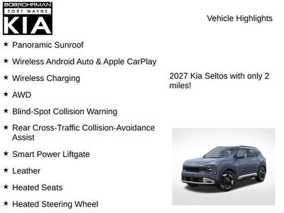 2027 Kia Seltos EX