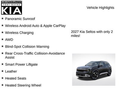 2027 Kia Seltos EX