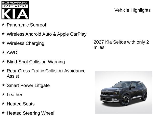 2027 Kia Seltos EX