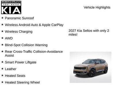 2027 Kia Seltos X-Line S