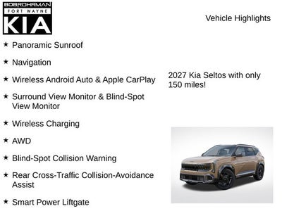 2027 Kia Seltos X-Line SX