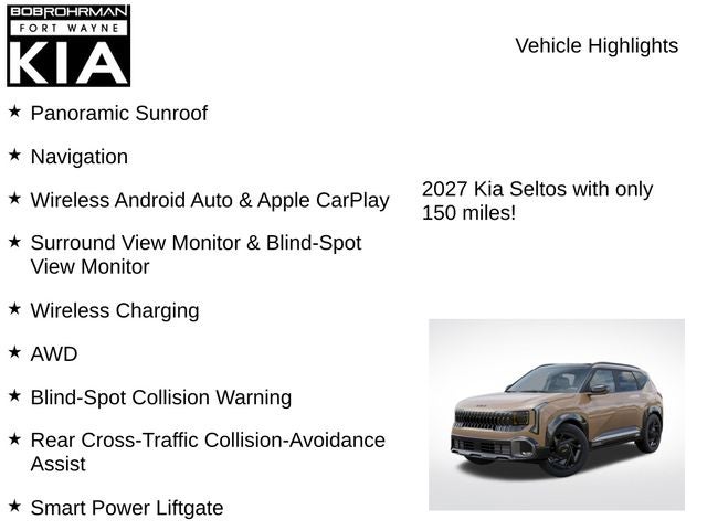 2027 Kia Seltos X-Line SX