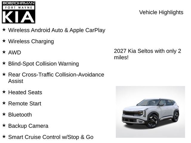 2027 Kia Seltos S