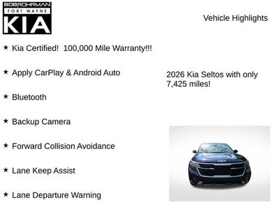 2026 Kia Seltos LX