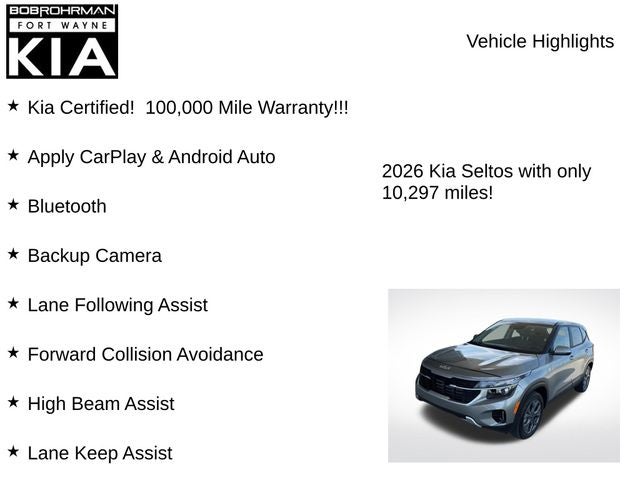 2026 Kia Seltos LX