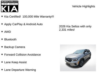 2026 Kia Seltos LX