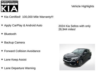 2024 Kia Seltos LX